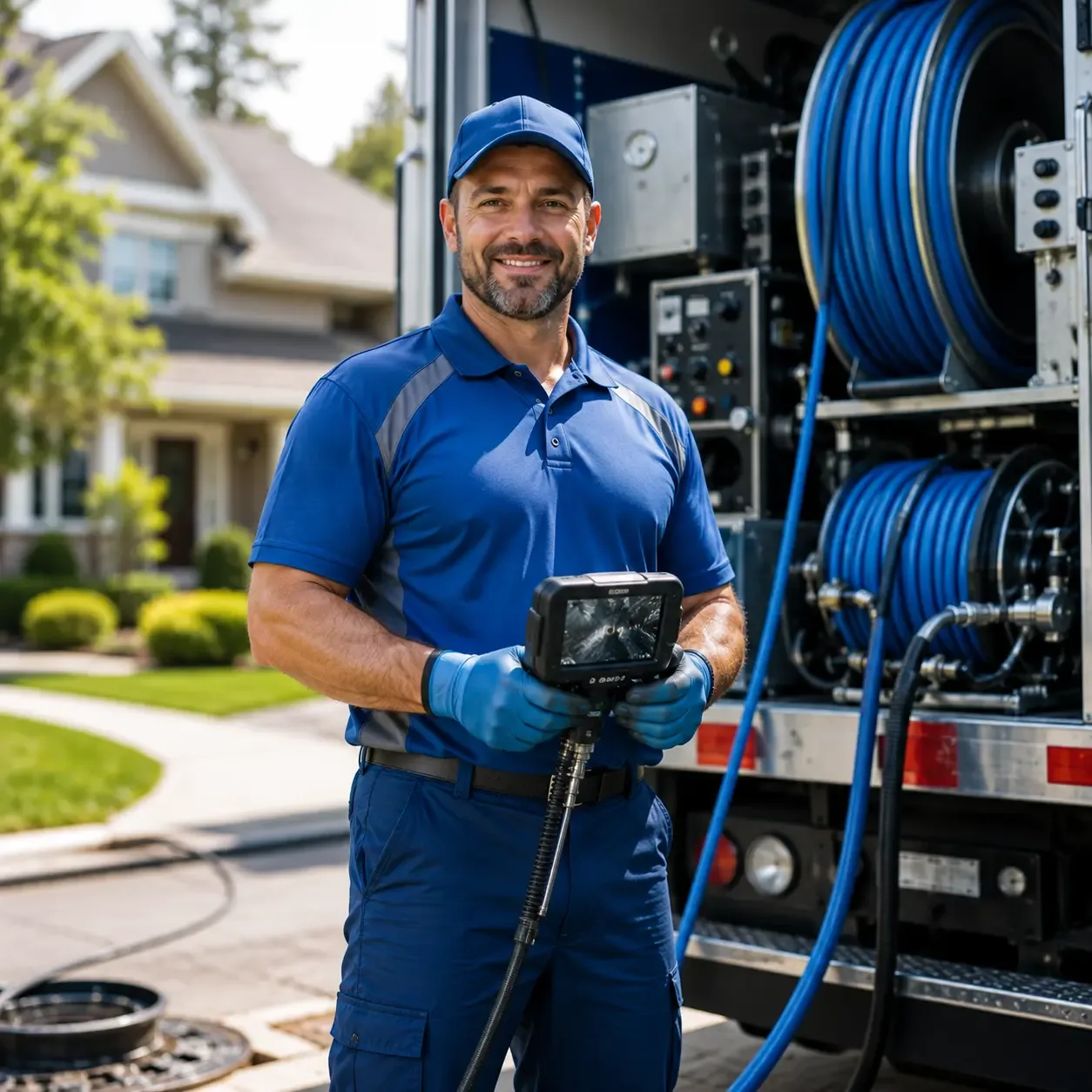 Local outdoor drain cleaning specialists in Sharon Center, OH